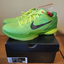Nike Kobe VI Grinch Protro 10.5 Worn 1x