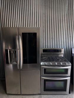 SET STOVE AND REFRIGERATOR ✅