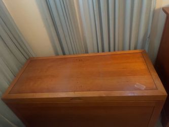 Wooden chest