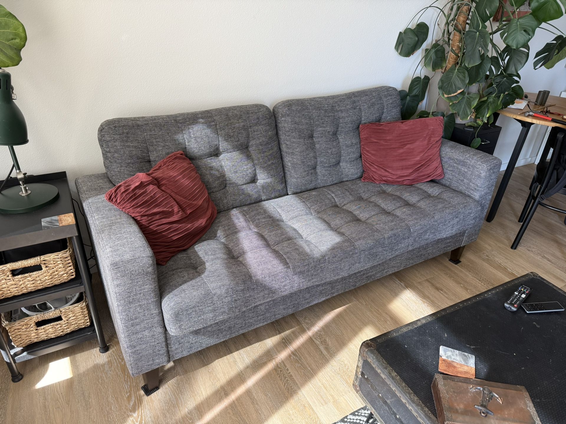 Gray MCM Couch