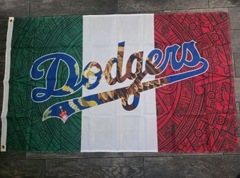 MLB Los Angeles Dodgers 3x5 Mexican style flag