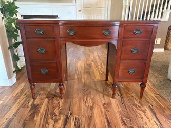 Gorgeous Vintage Mahogany Desk