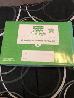 Fisher Price St Patrick’s Day Parade Play Set