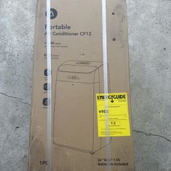 Garvee 12,000 BTU Portable Air Conditioner Cools 550 Sq. Ft. with Dehumidifier and Remote Control