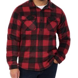 2 Men’s Sherpa Lined Jackets-2XL 