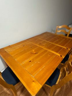 FREE TABLE AND CHAIRS