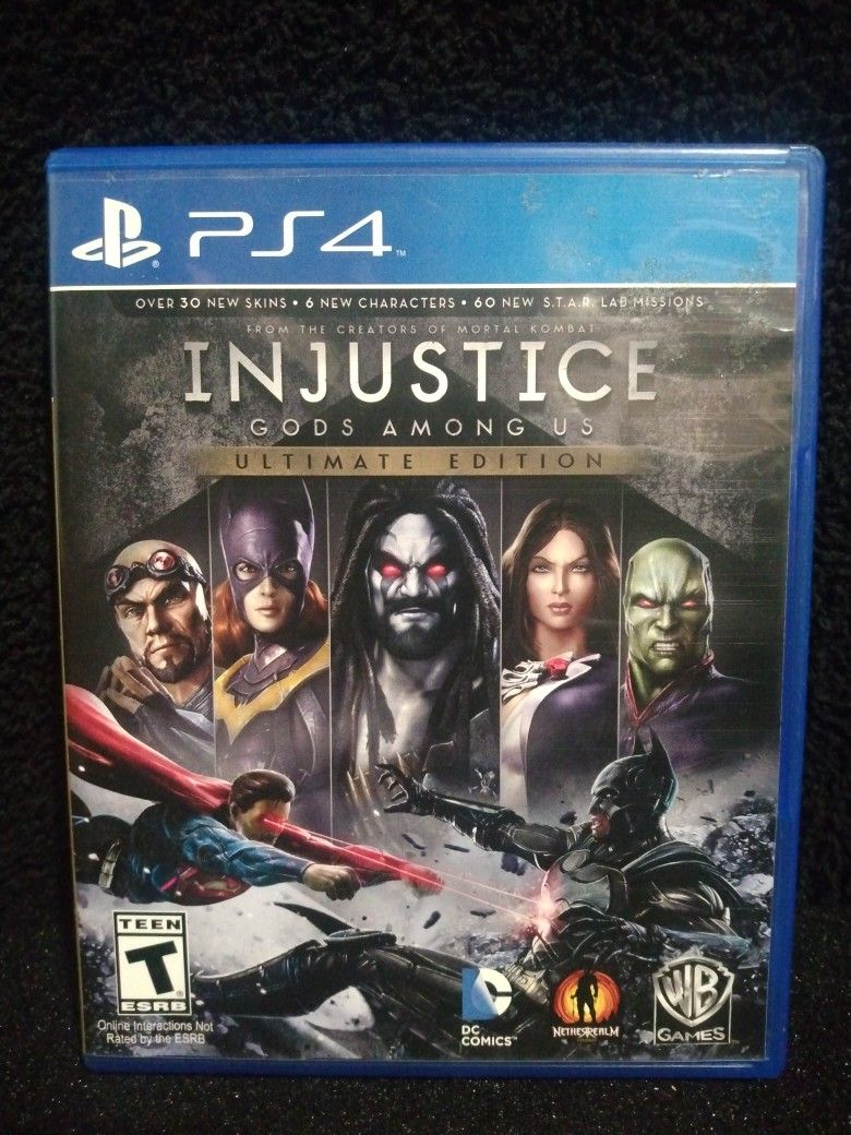 Injustice God Among Us Ultimate Edition Ps4