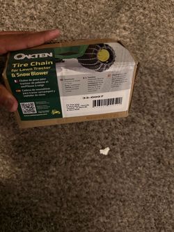 Oakten Tire Chain for Lawn Tractor & Snow Blower