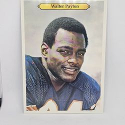 Topps #30 Walter Payton 1980 Jumbo 5 x 7