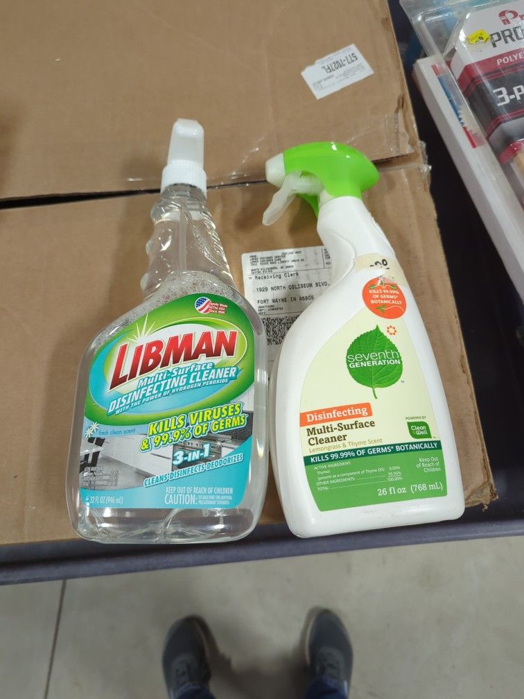 Disinfectant Cleaners