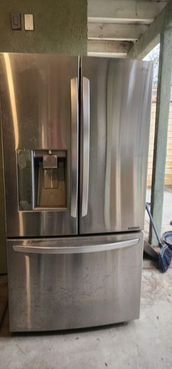LG Fridge for Parts Stainless French Door Ice Maker