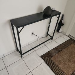 Narrow Console Table W/electricity 