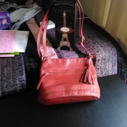 Great American Leather Works Fringe Purse