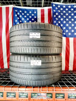 295/35ZR20 MICHELIN PILOT SPORT 4S MAX PERFORMANCE SUMMER 295/35R20 OEM FACTORY REPLACEMENT TAKE-OFF USED TIRES TRUCK SUV SPORT CAR SEDAN 295 35 20