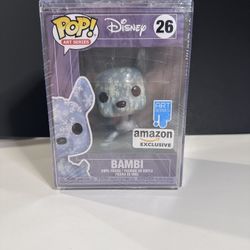 Funko Pop Art Series Bambi #26 W/ Hardcase Sealed