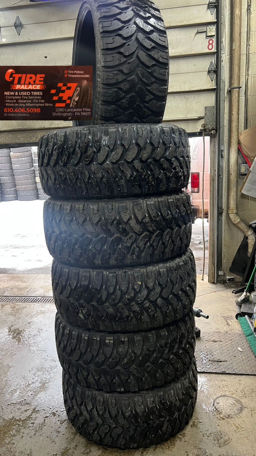 Used tires 33/13.50/26LT set of 6 used like new $1,000