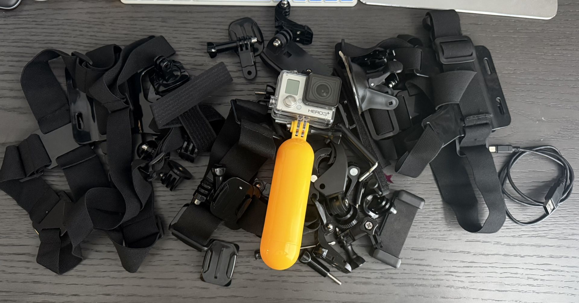 GoPro Hero 3+ with Multiple Accessories
