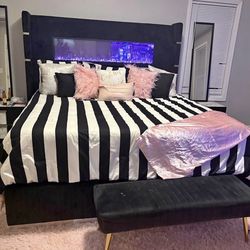 New Bedframe In Box 📦 Buy Now Pay Later $39 Down No Credit Needed