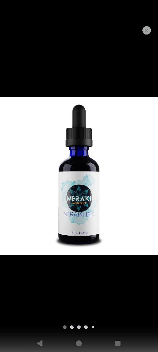 1oz. Bottle Meraki Blue Methylene Blue