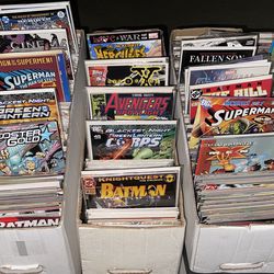 5 Long Boxes Filled With Comic Books