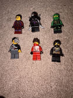 Lego ninjago figures