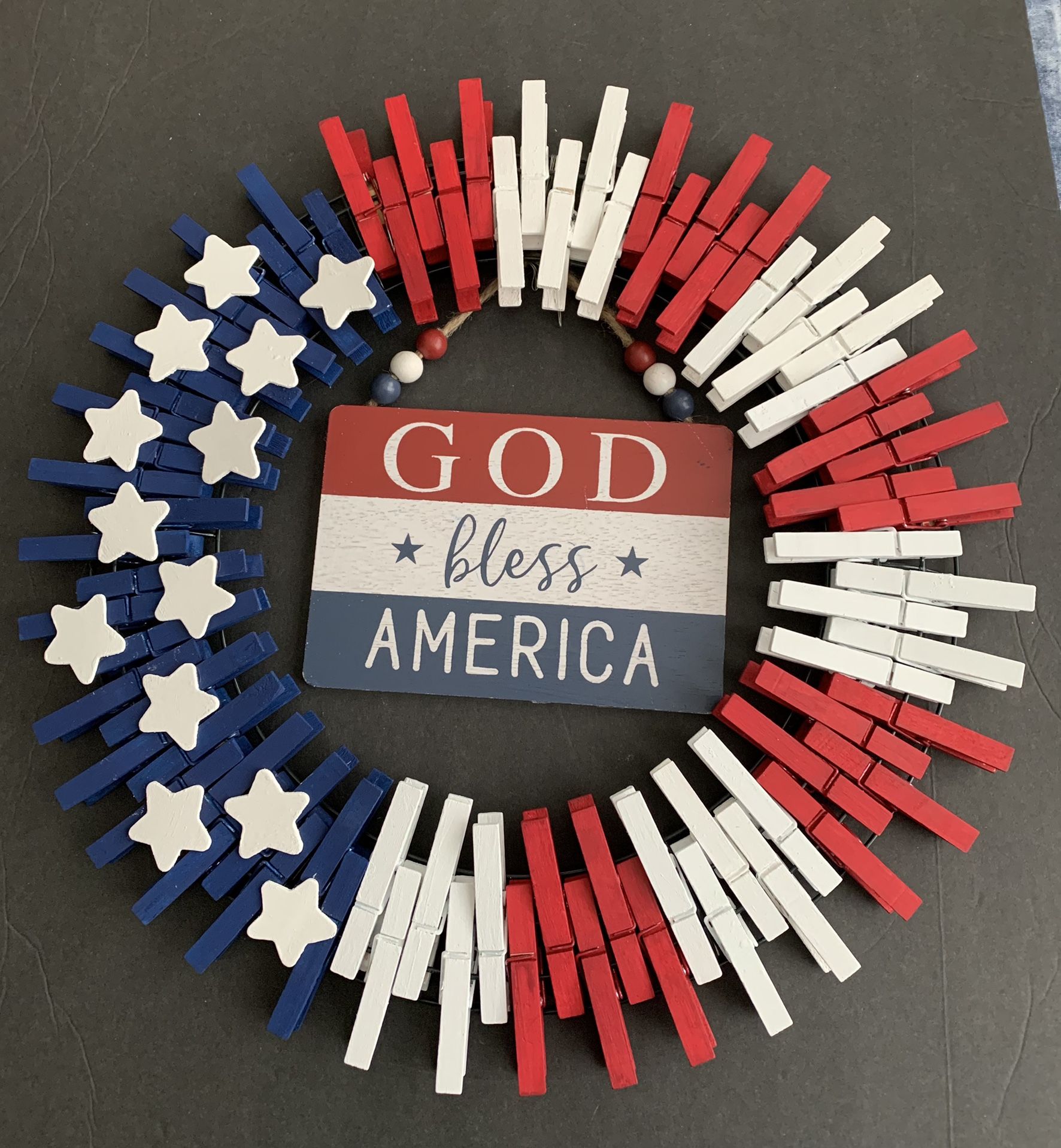 Handmade Patriotic Wreaths