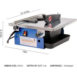 Electric 7” Wet Tile Saw