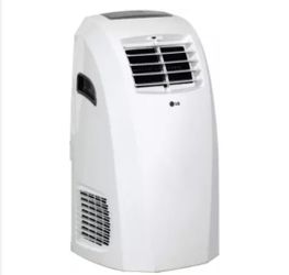 LG PORTABLE AC Unit 9000 BTU Comes With Window Shlats For Exhaust.