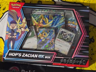Pokemon TCG Journey together destined rivals Hop's Zacian ex Box