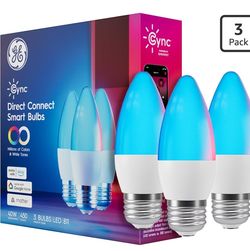 GE Smart Color Changing LED Bulbs, WiFi