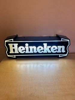 Heineken Lighted Beer Sign