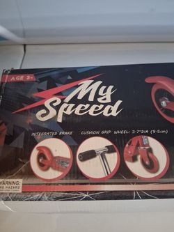 My Speed Beginner's Toddler Kick Scooter