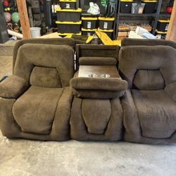 Brown couch