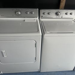 Maytag Set Washer And Dryer / 🔌Comes with 2 month warranty 📆LOCATED AT:📍📍 5200 E 10TH AVENUE TAMPA FL 33619PHONE 📲 813~473~0570