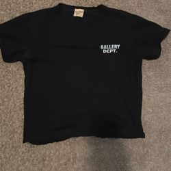 Gallery Dept Black Shirt Size Small 