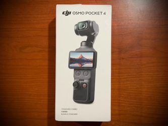 DJI Osmo Pocket 4 Gimbal Camera Standard Combo - BRAND NEW SEALED