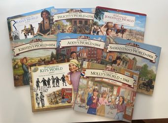 American Girl Doll Books - “Welcome To” History books