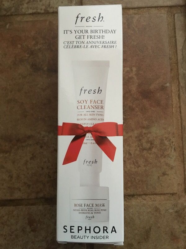 Brand new: face cleanser&mask