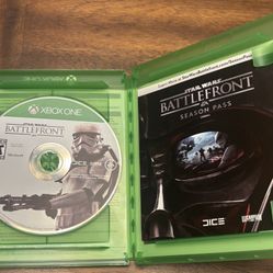 Xbox One Deluxe Edition/ Battle Front 1 Video Game 
