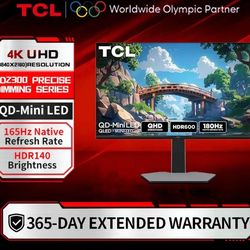 TCL 32" | G64/R84/R94 MultiColor QD-Mini LED Gaming Monitor | QHD 2K/4K UHD | 165Hz/180Hz