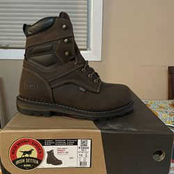Red Wing  Irish Setter 8” Work Boots Style 83800 (Never Worn)