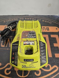 Ryobi 18V ONE+ 30-Minute Battery Charger