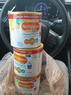 3  nutramigen brand new
