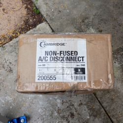 Non Fused A/C Disconnect
