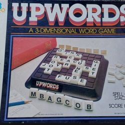 Classic Vintage Word Game UPWARD By MB Box4