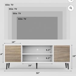 Homall Modern Wooden TV Stand / Entertainment Center