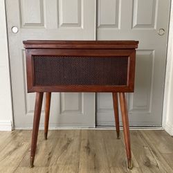 MID CENTURY DESK/SIDETABLE(used To Be Sewing Machine)