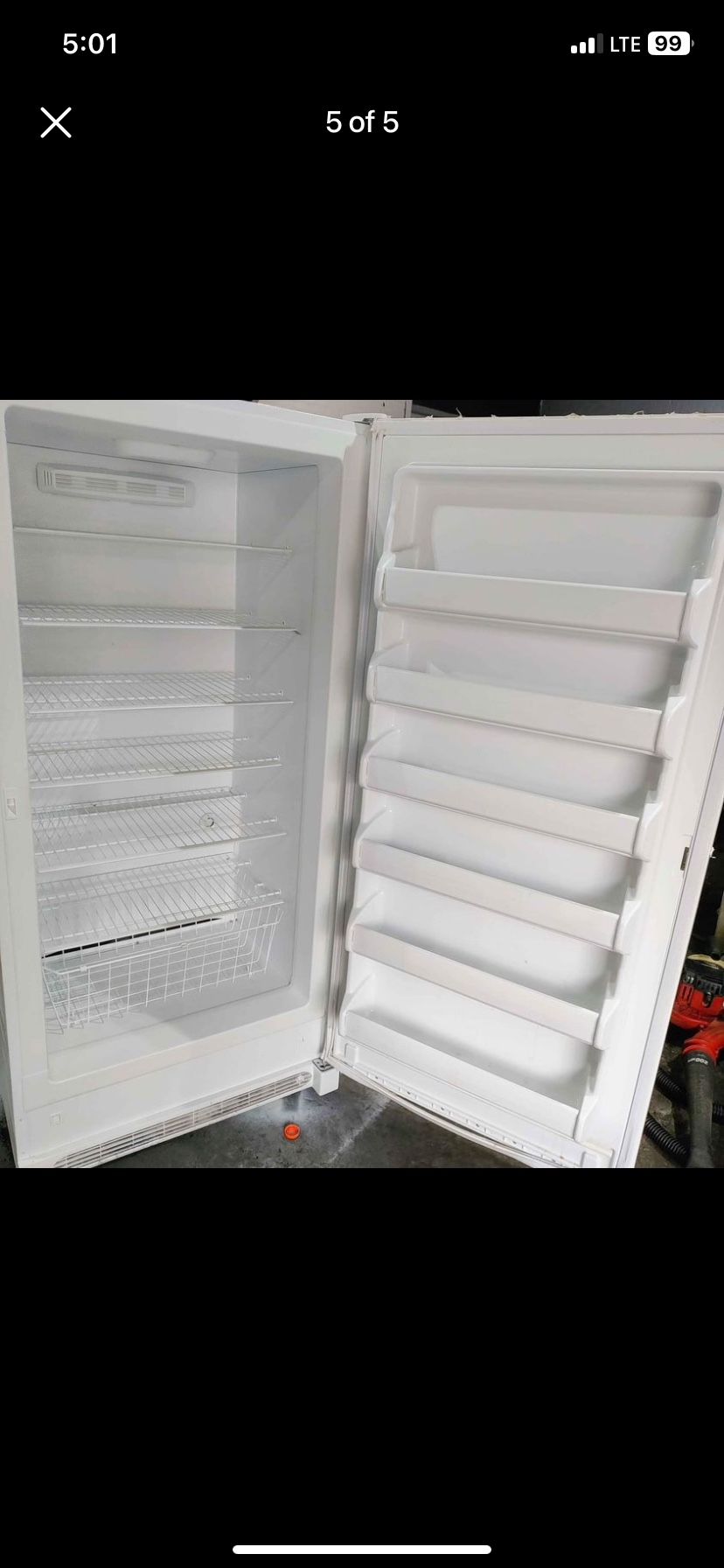 Excellent Condition! Kenmore 20.2 Cu.Ft. Standup/Deep Freezer!