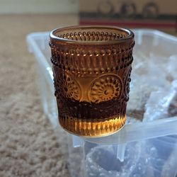 Mini Glass Candle Holders