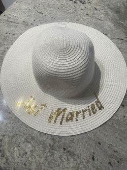 Just Married Hat
